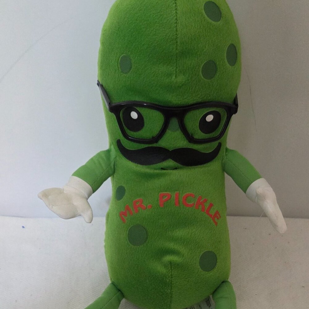 Mr. Pickle Plush. 12 inches Green Pickle Plush Toy
